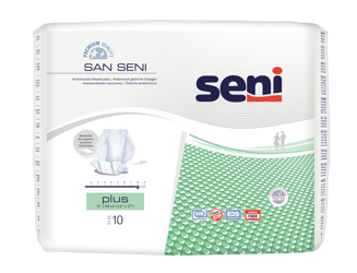 Pieluchy anatomiczne San Seni Plus 10szt.
