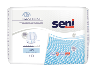 Pieluchy anatomiczne San Seni Uni 10szt.